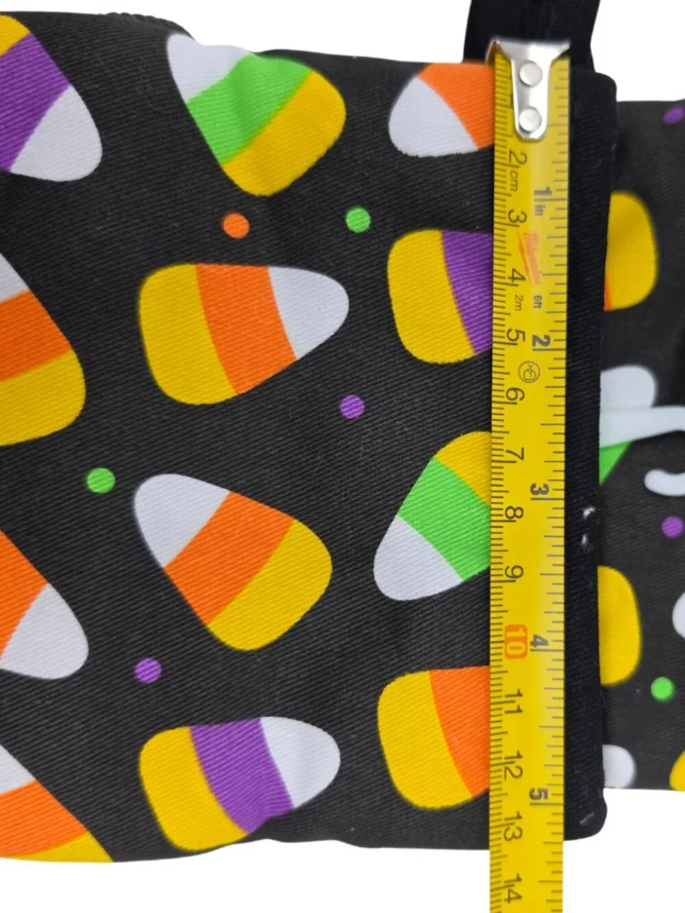 New Bootique Market Candy Corn Mini Oven Mitt Set Halloween Neoprene Grips Mitts